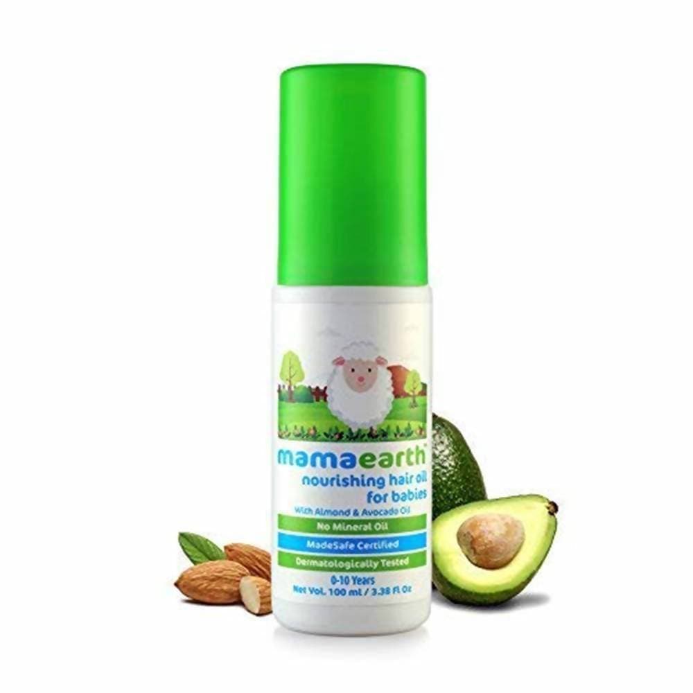 Picture of mamaearth Nourishing Hair Oil For Babies - 100 mlM