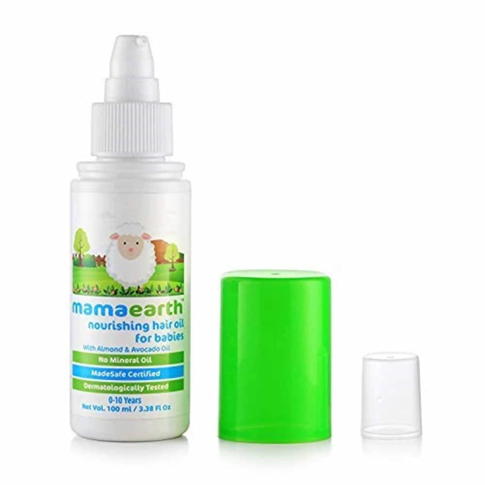 Picture of mamaearth Nourishing Hair Oil For Babies - 100 mlM