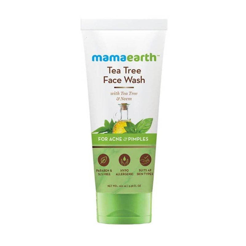 Picture of Mamaearth Tea Tree Face Wash for Acne & Pimples - 100 ml