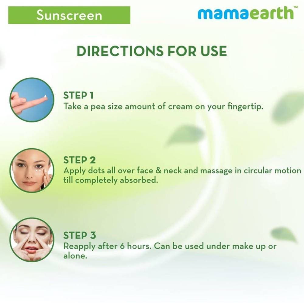 Picture of Mamaearth Ultra Light Indian Sunscreen For Sun Protection - 50 ml