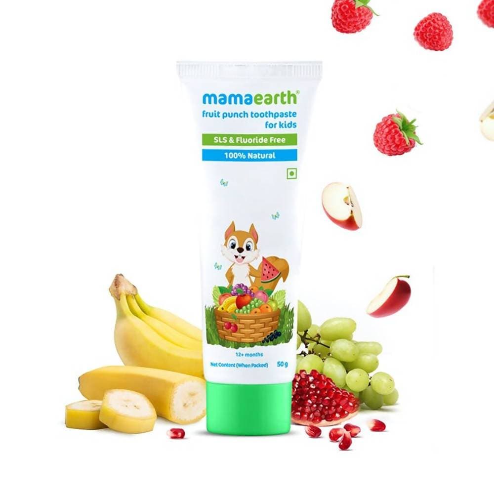 Picture of Mamaearth Fruit Punch Toothpaste For Kids - 50 gms