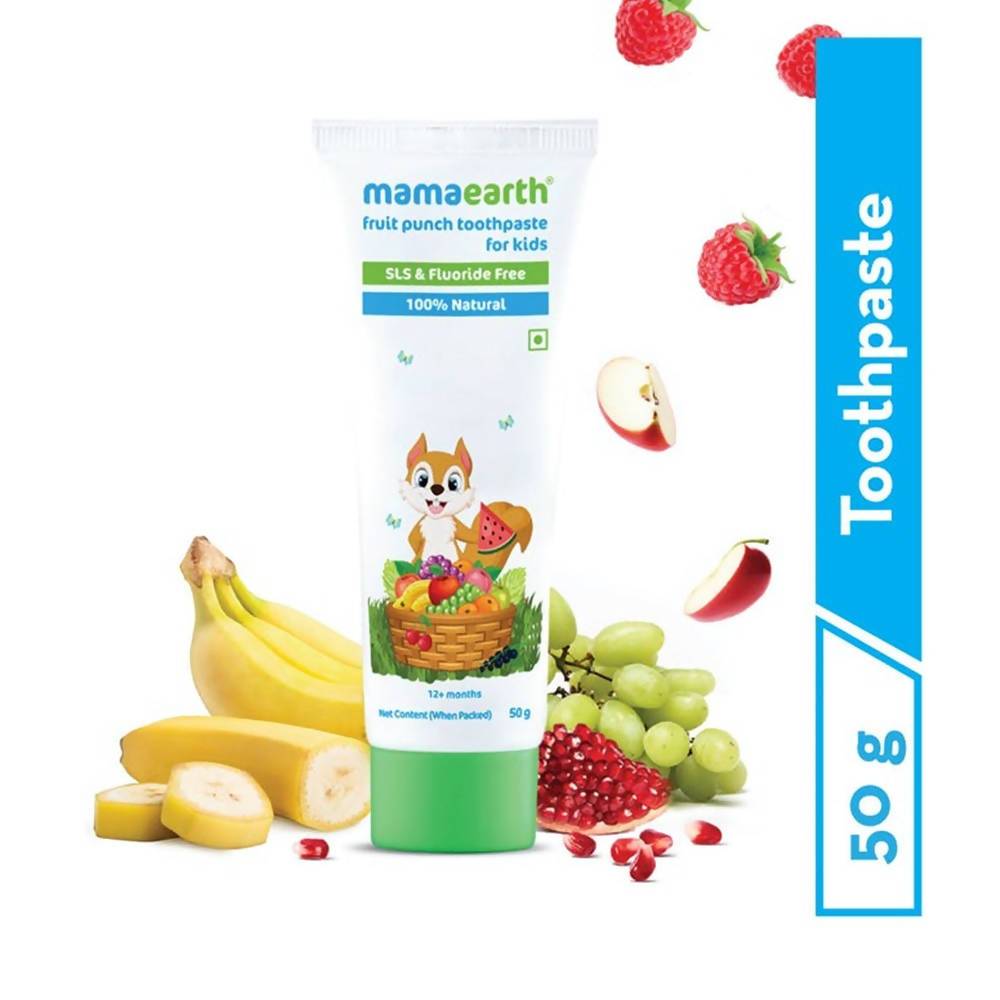 Picture of Mamaearth Fruit Punch Toothpaste For Kids - 50 gms