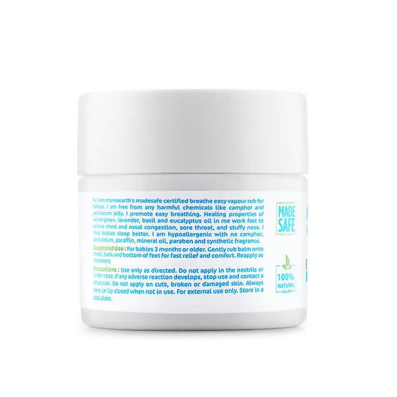 Picture of Mamaearth Breathe-Easy Vapour Rub for Babies - 50 ml