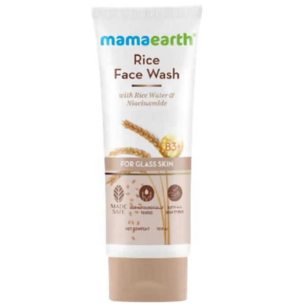 Picture of Mamaearth Rice Face Wash With Rice Water & Niacinamide - 100 ml