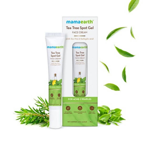 Picture of Mamaearth Tea Tree Spot Gel Face Cream - 15 gm