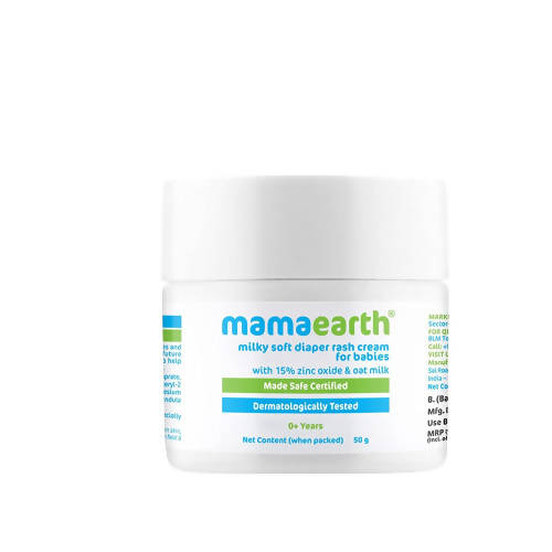 Picture of Mamaearth Milky Soft Diaper Rash Cream for Babies - 50 gm
