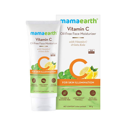 Picture of Mamaearth Vitamin C Oil-Free Face Moisturizer For Skin Illumination - 80 ml