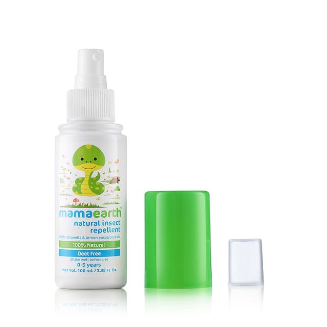 Picture of Mamaearth Natural Mosquito Repellent with Citronella & Lemongrass Oil - 100 ml