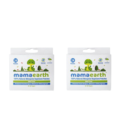 Picture of Mamaearth Natural Repellent Mosquito Patches for Babies, 24 pcs - Pack of 1